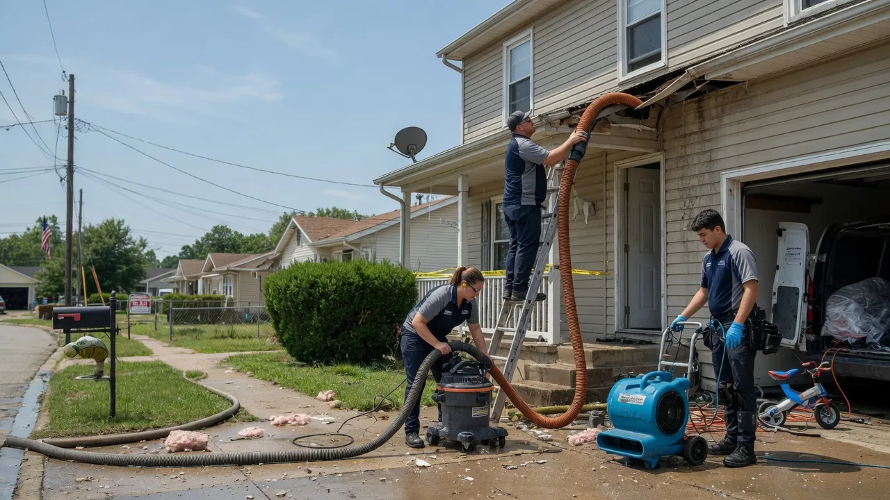 Water Damage Restoration in Fort Towson, OK near me